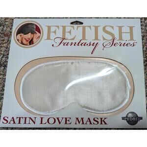 Pipedream New Fetish Fantasy Series Satin Love Mask Blindfold White